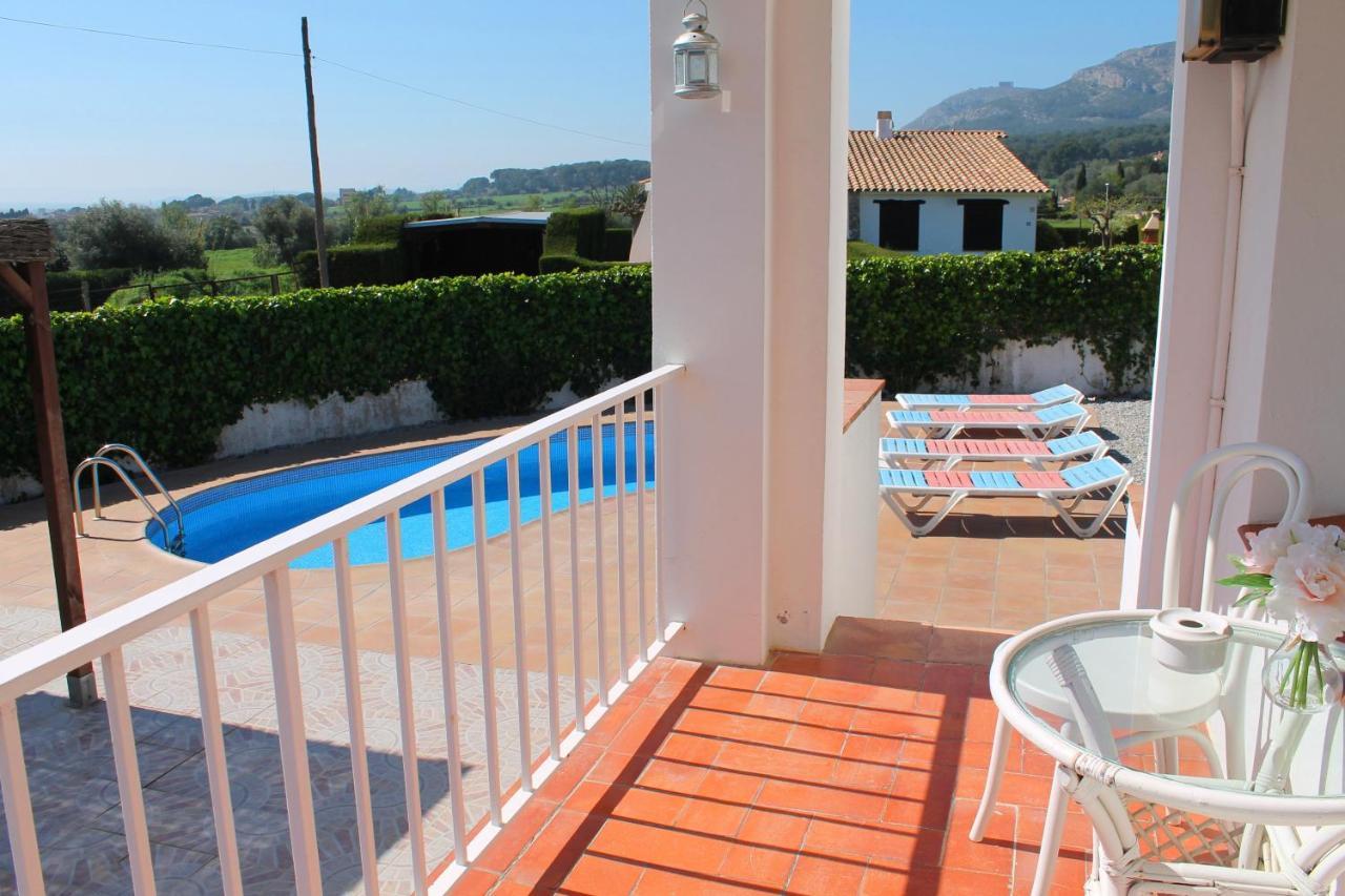 Alemanya 22 privat pool Villa L'Estartit Bagian luar foto